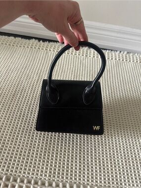 White Fox Boutique Black Mini Bag